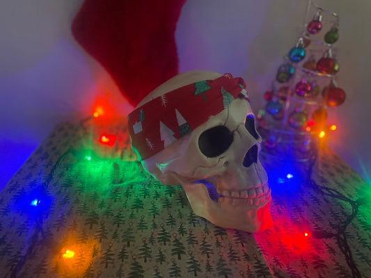 Christmas Tree Knotted Head Band
