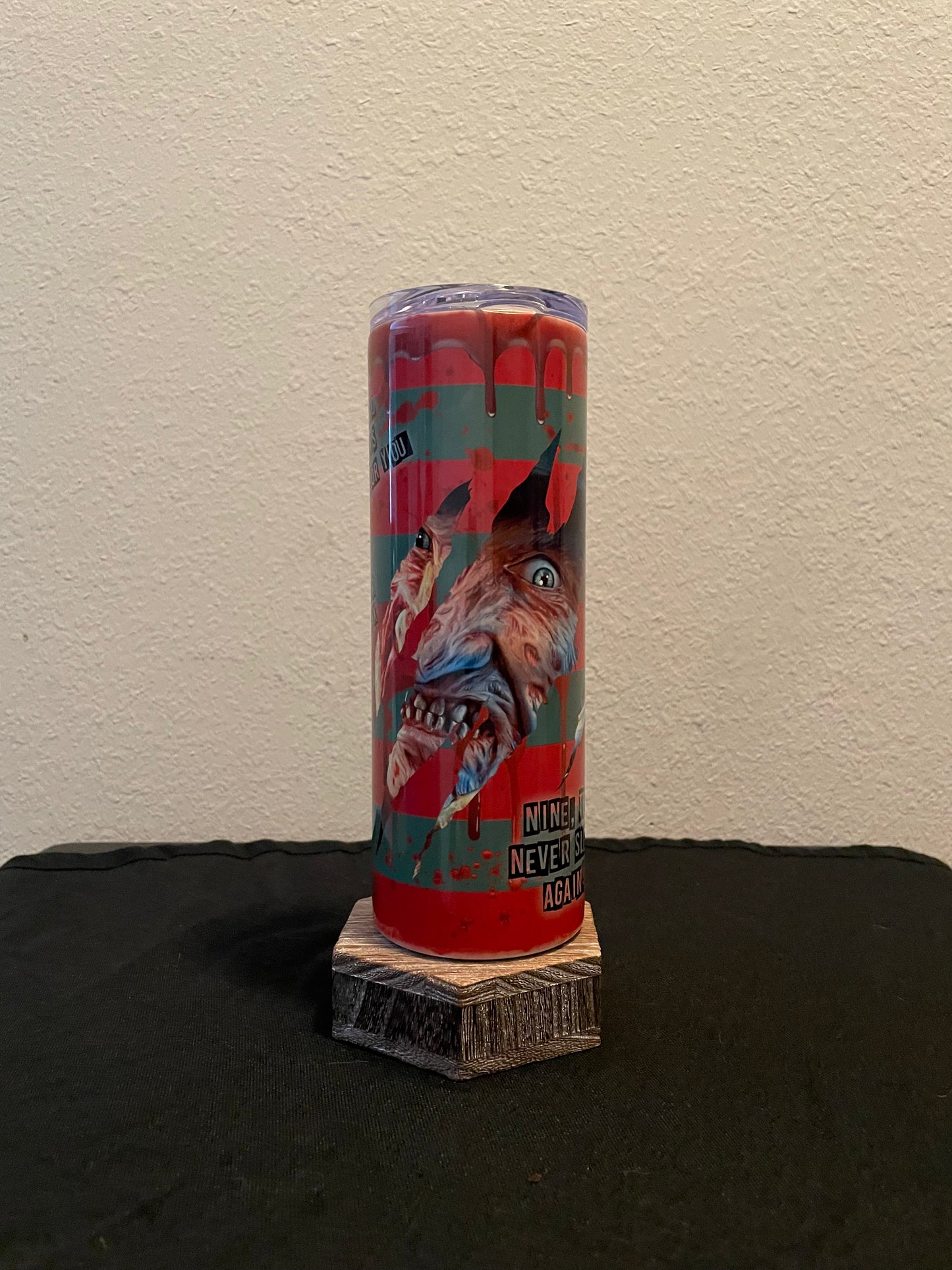 Freddy Krueger Sweater Sublimated Tumbler