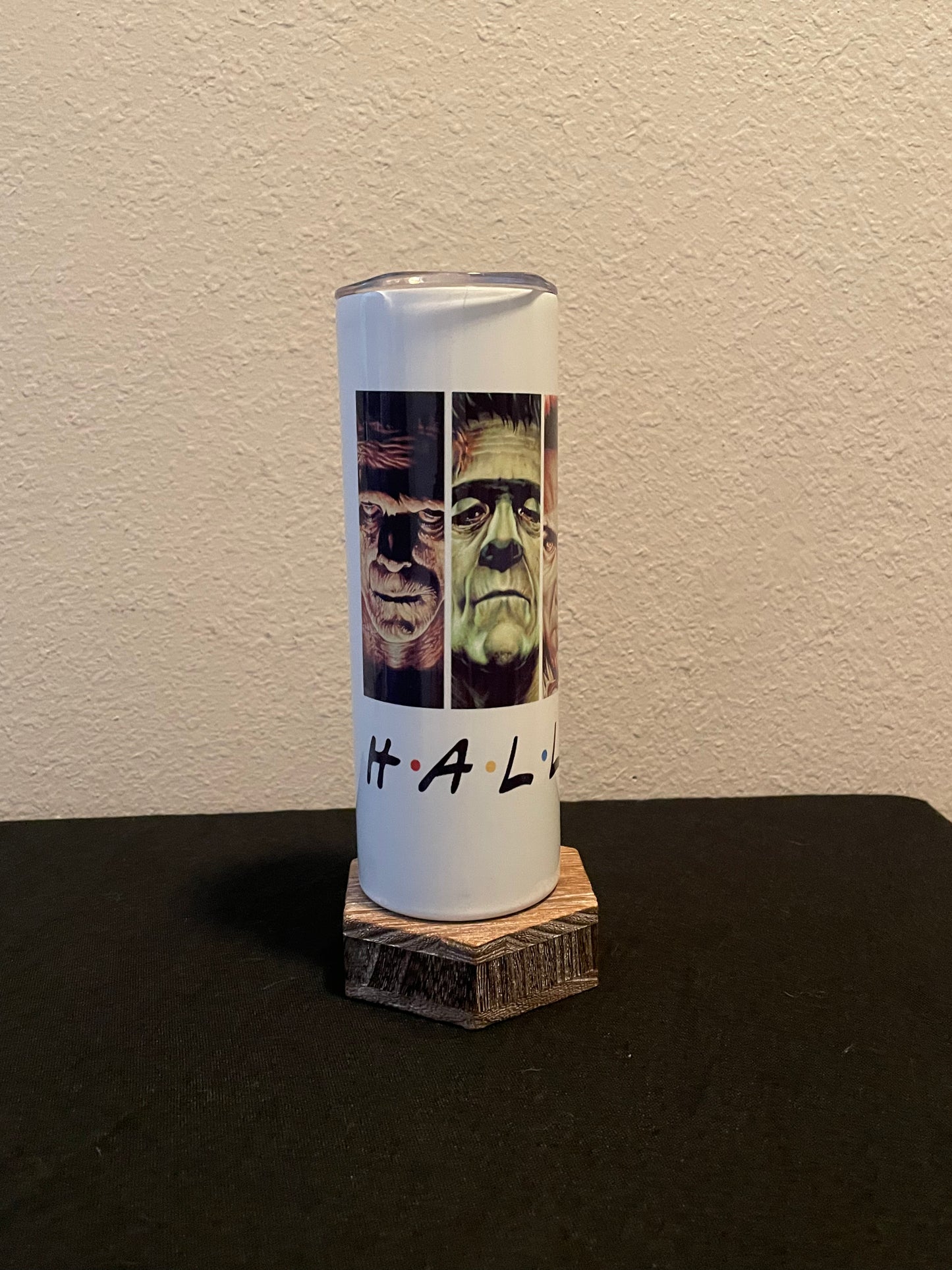 Halloween ~  Classic Monsters Sublimated Tumbler
