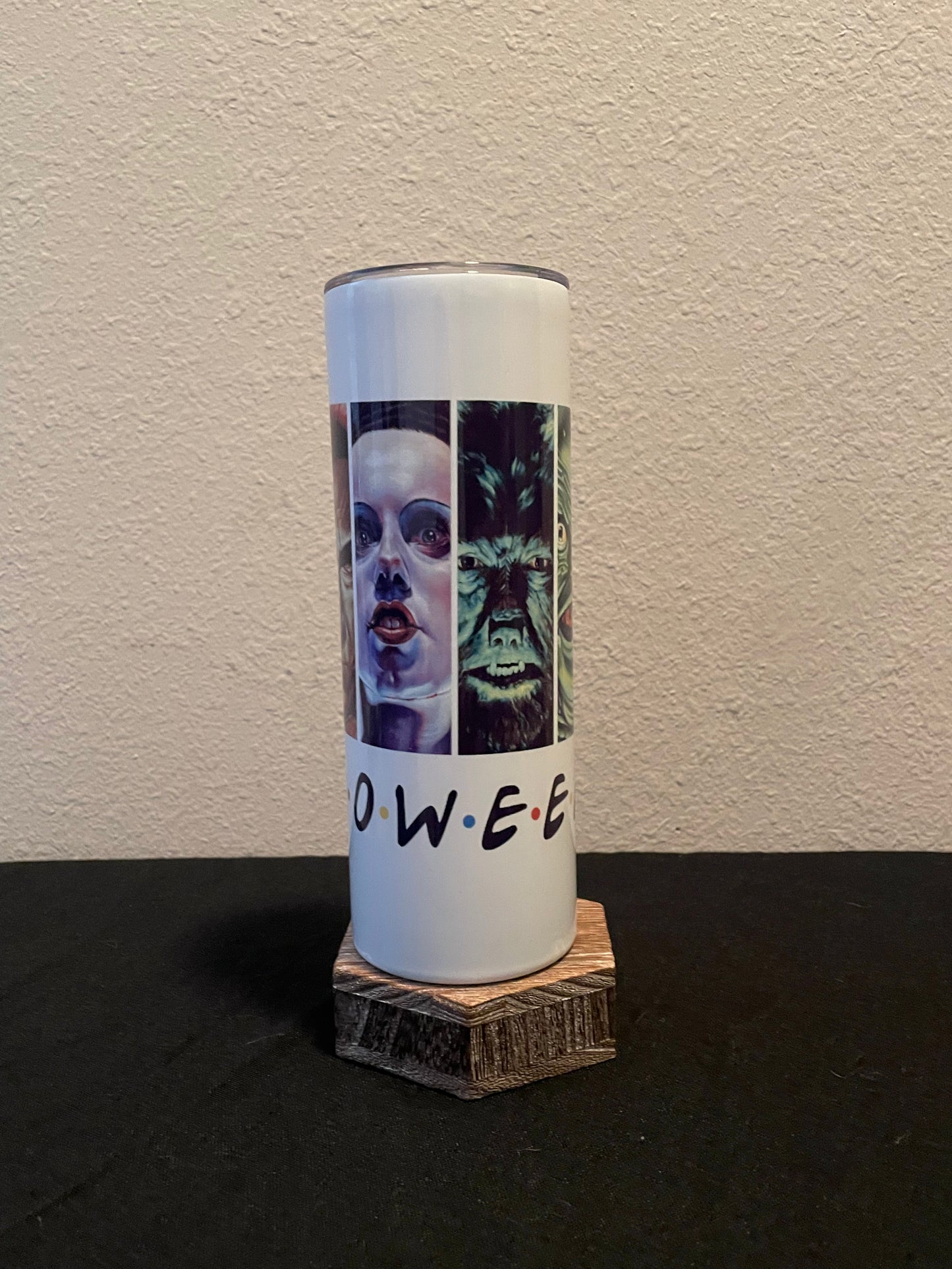 Halloween ~  Classic Monsters Sublimated Tumbler