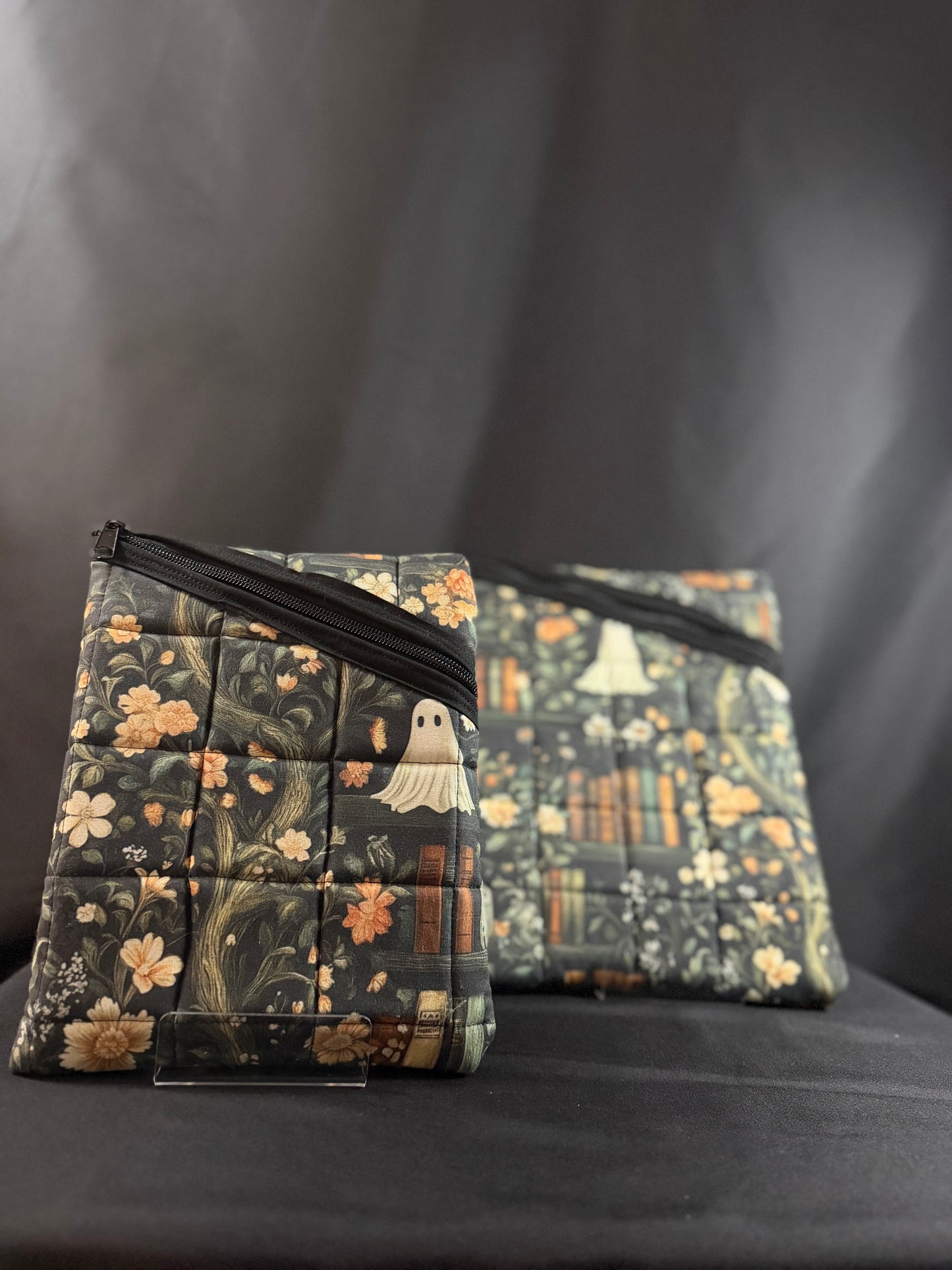 Ghost Bookshelf Book Sleeve