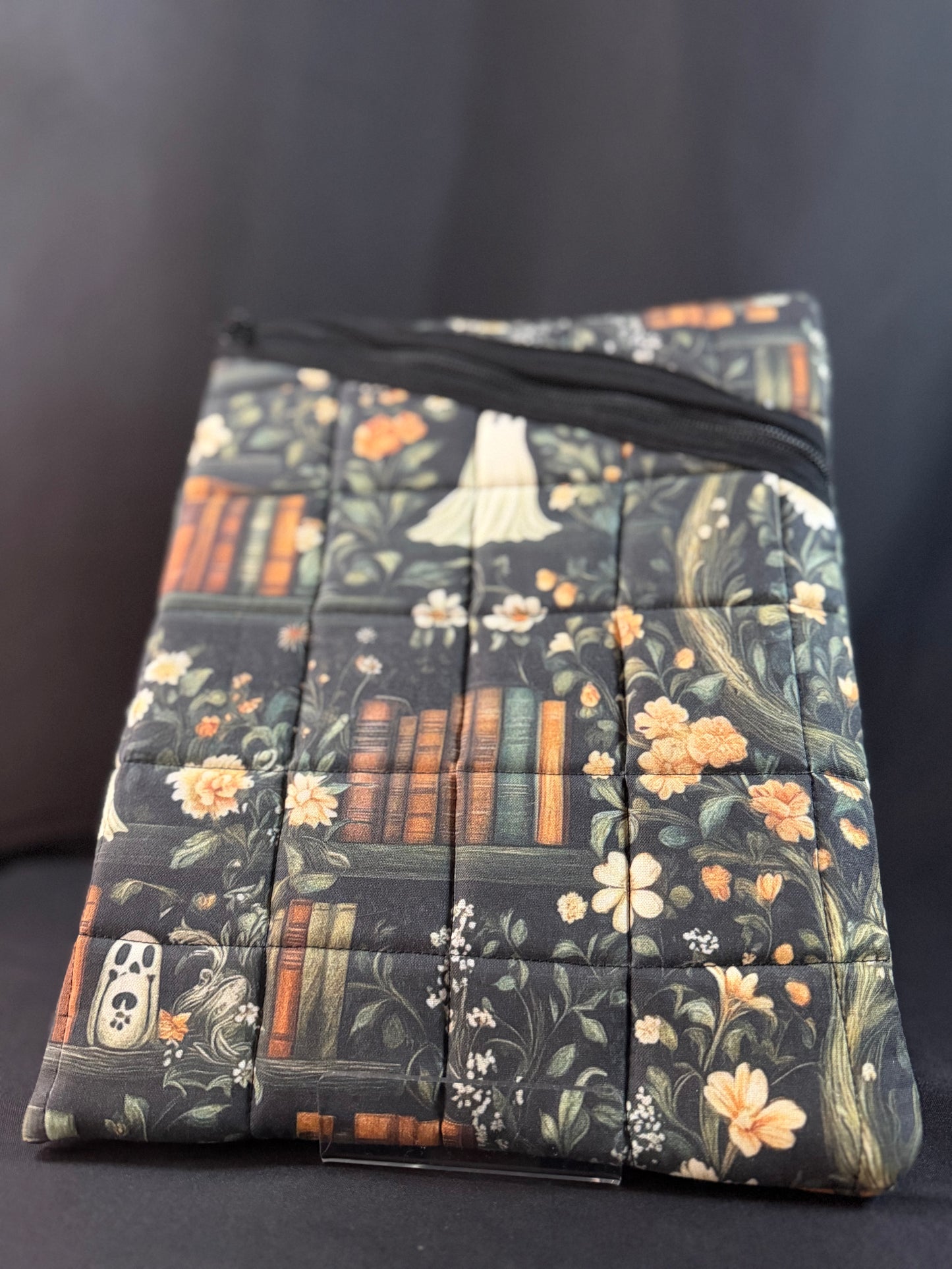 Ghost Bookshelf Book Sleeve