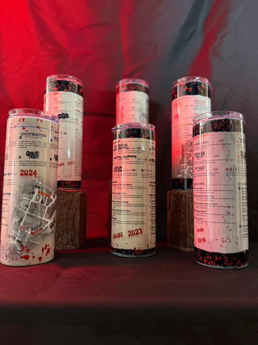 HHN Orlando Map Sublimated Tumbler