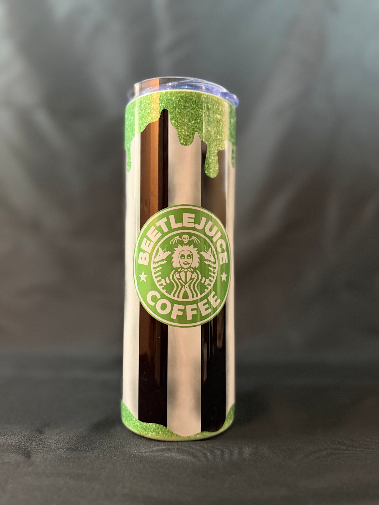 Beetlejuice Sublimated Tumbler