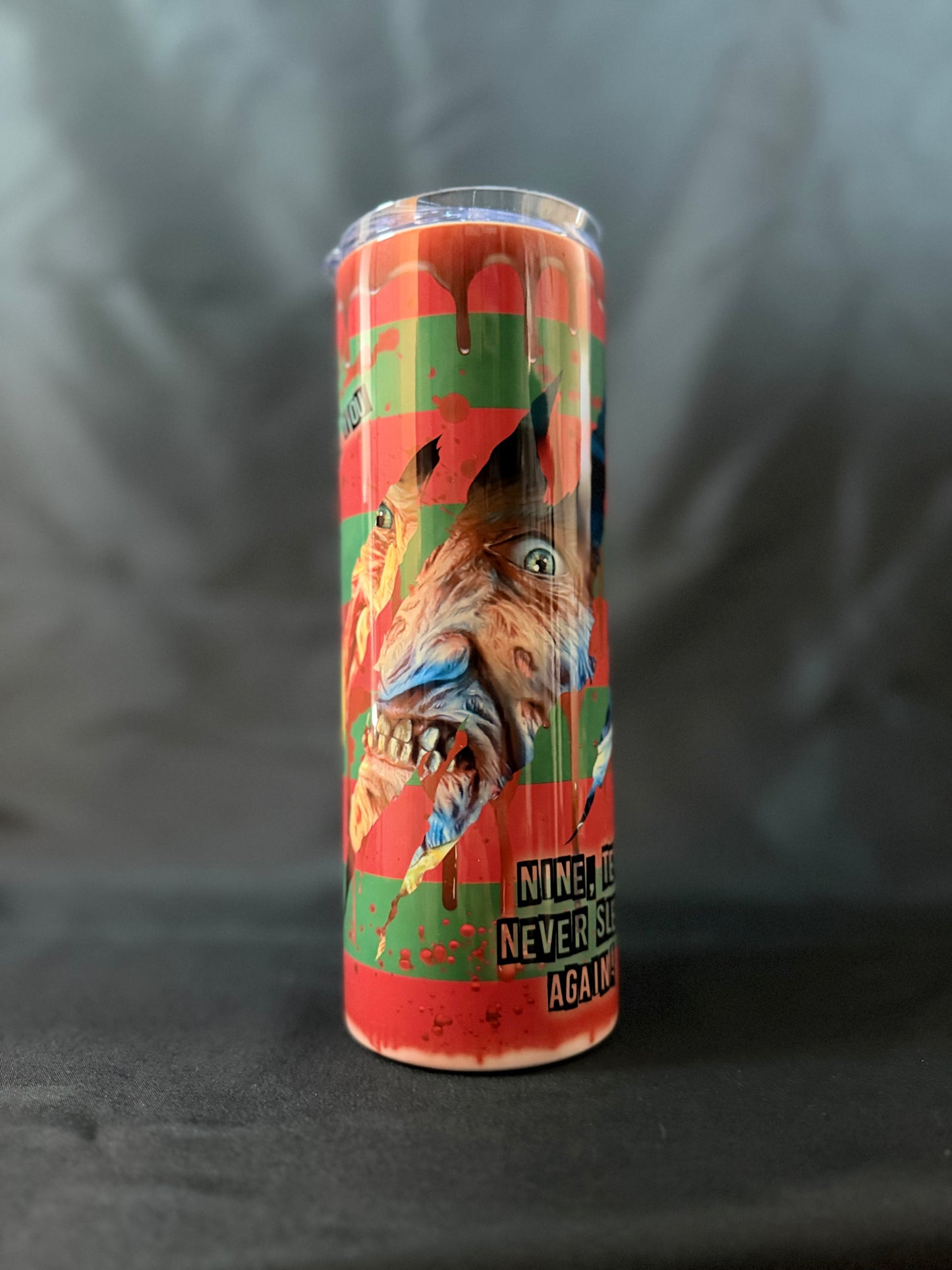 Nightmare On Elm Street Sublimated Tumbler