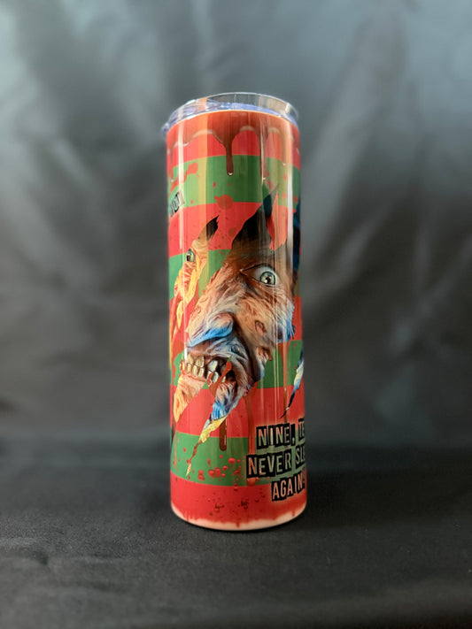 Nightmare On Elm Street Sublimated Tumbler